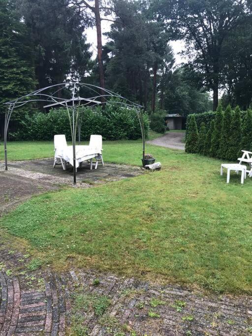 Sfeervol Chalet in Drenthe Bij het Dwingelderveld Villa Spier Buitenkant foto