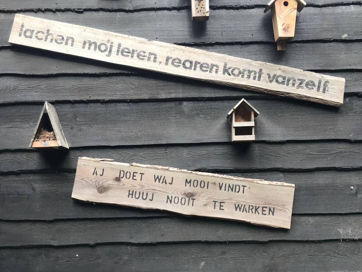 Sfeervol Chalet in Drenthe Bij het Dwingelderveld Villa Spier Buitenkant foto